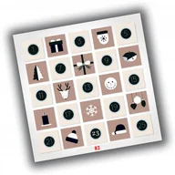 Kalendarze - Naklejki Świąteczne Adwentowy Kalendarz 02 10X10 Cm - miniaturka - grafika 1