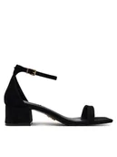 Sandały damskie - Steve Madden Sandały Gena SM11003579 Czarny - miniaturka - grafika 1