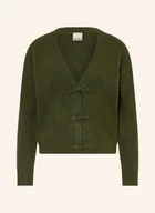 Swetry damskie - Ichi Kardigan Ihdasila blau - miniaturka - grafika 1