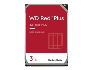 WD Red Plus 3TB SATA 6Gb/s 3.5inch 258MB cache internal HDD Bulk - Dyski HDD - miniaturka - grafika 1