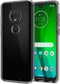 Etui i futerały do telefonów - Spigen Liquid Crystal Etui do Motorola Moto G7/G7 Plus Clear SPN313CL - miniaturka - grafika 1