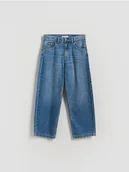 Spodnie i spodenki dla chłopców - Reserved - Jeansy straight - niebieski - miniaturka - grafika 1