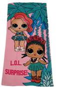 Okrycia kąpielowe dla dzieci - Lol surprise ręcznik plażowy kąpielowy  70 x 140 cm - miniaturka - grafika 1