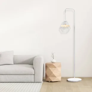 Milagro Lampa stojąca CLIFF WHITE 1xE27 MLP5522 - Lampy stojące - miniaturka - grafika 6