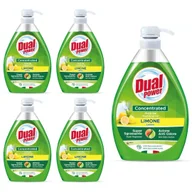 Płyny do naczyń - Dual Power Płyn do Naczyń Gel Limone 5L - Skoncentrowana Siła Cytryny dla Perfekcyjnie Czystych Naczyń - miniaturka - grafika 1