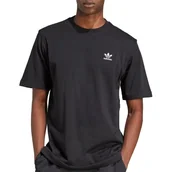 Koszulki męskie - Koszulka adidas Originals Trefoil Essentials JI8545 - czarna - miniaturka - grafika 1