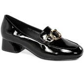 Czółenka - Czółenka Vinceza 22-10706BK PT Czarny Lakier - VINCEZA - miniaturka - grafika 1