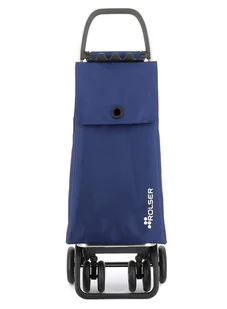 Wózek na zakupy Rolser Akanto MF 4-kołowy 2 obrotowe składany - klein blue - Torby i wózki na zakupy - miniaturka - grafika 1