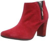 Botki damskie - Andrea Conti 1000672, damskie botki, czerwony - czerwony 021-37 eu - miniaturka - grafika 1