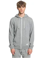 Bluzy męskie - Quiksilver Quiksilver Męska bluza z kapturem Essentials jasnoszary wrzos XS EQYFT04113-sjsh - miniaturka - grafika 1