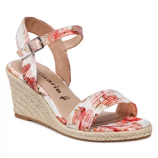 Espadryle damskie - Tamaris Espadryle 1-28360-28 Rose Flow.Plea 588 Espadryle 1-28360-28 Rose Flow.Plea 588 - grafika 1