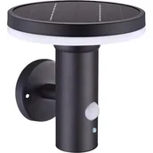 Lampy ogrodowe - Kinkiet zewnętrzny solarny SUPERLED Sonda Round II 5306 - miniaturka - grafika 1