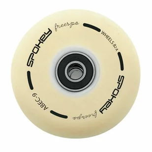 Spokey Zestaw: 4 kółka do rolek Freespo WHITE SET 76 MM - Akcesoria do skatingu - miniaturka - grafika 1