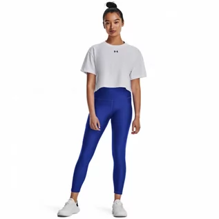 Spodnie sportowe damskie - Damskie legginsy treningowe Under Armour Hi Ankle Leg - niebieskie - UNDER ARMOUR - grafika 1