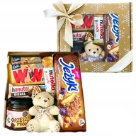 Zestawy upominkowe - Zestaw prezentowy Prezent na Mikołaja Święta Pod Choinkę Słodycze Miód - miniaturka - grafika 1