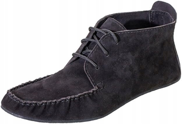 SOLE RUNNER CZARNE MOKASYNY Z ZAMSZU MĘSKIE LEKKIE I ELEGANCKIE 36 6KA