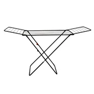 Suszarki na ubrania - Suszarka do ubrań wolnostojąca Stabilo black 180 x 55 x 104 cm czarny - miniaturka - grafika 1