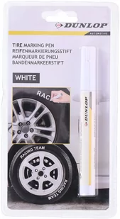 Dunlop Marker do opon pisak biały 4,5ml DUNLOP E-08519 - Kosmetyki samochodowe - miniaturka - grafika 1