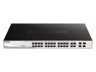 D-LINK 28-Port Layer2 PoE Gigabit Smart Managed Switch dlink green 3.0 24x 10/100/1000Mbit/s TP RJ-45 PoE Port 802.3at - Pozostałe akcesoria sieciowe - miniaturka - grafika 1