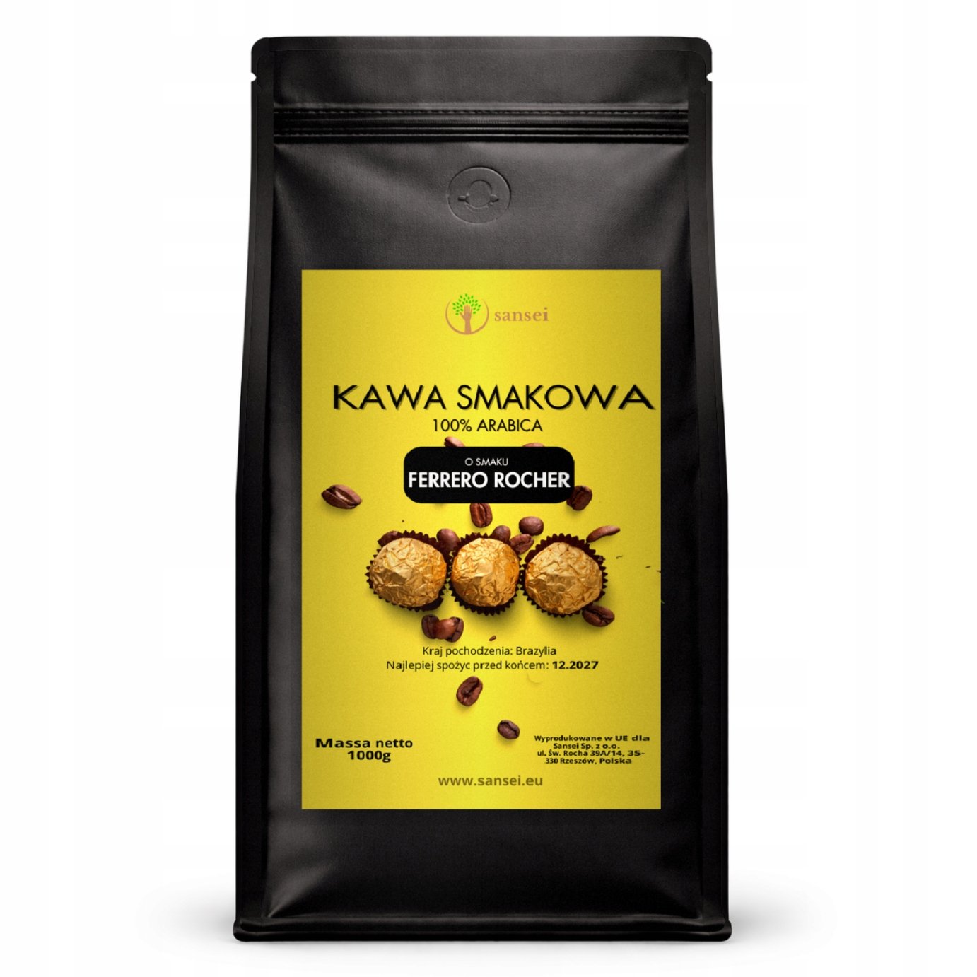Kawa smakowa o smaku Ferrero Rocher 1kg
