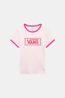 Koszulki dla dziewczynek - Vans T-shirt - Różowy - Dziewczynka - L (12-13) - VN0A53QRZFH1 - grafika 1