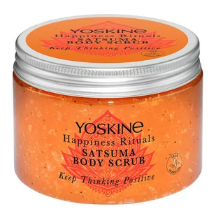 DAX Yoskine Happiness Rituals Cukrowy Peeling do ciała Satsuma 300g - Peelingi do ciała - miniaturka - grafika 1