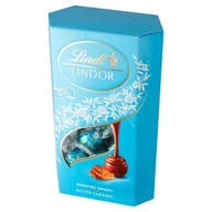 Bombonierki i czekoladki - Lindt Lindor Salted Caramel 337G - miniaturka - grafika 1
