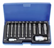 Klucze i nasadki - Zestaw Bitów Hex Do Wykręcania Śrub 1/4″ I 1/2″ - miniaturka - grafika 1