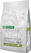 Sucha karma dla psów - Natures Protection Superior White Dog Junior Small Breeds 1,5 kg - miniaturka - grafika 1