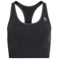 Bielizna sportowa damska - Biustonosz sportowy damski Odlo SEAMLESS MEDIUM z Ceramicool czarny - miniaturka - grafika 1