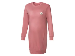 esmara® Sukienka ciążowa dresowa (XL (48/50), Różowy) - Sukienki ciążowe - miniaturka - grafika 1