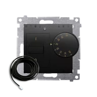 Akcesoria grzewcze - Regulator temperatury Kontakt-Simon 54 DRT10Z.02/49 z czujnikiem zewnętrznym moduł 162 A, 230V~ w komplecie czujnik zewnętrzny sonda montaż na wkręty - miniaturka - grafika 1