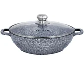 Woki - GARNEK MARMUROWY WOK 3.3L / 28cm ZILNER ZL-7069 - miniaturka - grafika 1