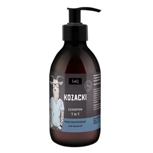 LAQ Kozioł z Klasą szampon 1w1 przetłuszczających się i z łupieżem 300ml - Szampony do włosów - miniaturka - grafika 1