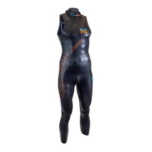 BLUESEVENTY Pianka triathlonowa bez rękawów REACTION SLEEVELESS 2022 męska - Pianki do pływania - miniaturka - grafika 3
