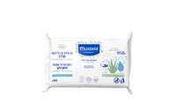 Kosmetyki kąpielowe dla dzieci - Mustela LABORATOIRES EXPANSCIENCE POLSKA SP. Z O.O. BIO chusteczki z organicznej bawełny z wodą 60 sztuk 7082083 - miniaturka - grafika 1
