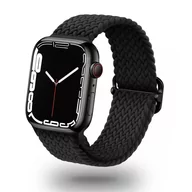 Akcesoria do smartwatchy - Wymienna Pleciona Opaska Apple Watch 38/40/41Mm Czarna - miniaturka - grafika 1