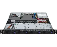 Serwery - Platforma ASRock Rack (1U) AMD Ryzen 7000 (4xLFF, 2xGbE, 2x10GbE, Red. PSU, IPMI) 1U4LW-B650/2L2T RPSU - miniaturka - grafika 1