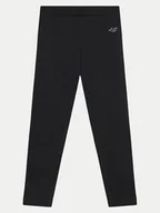 Legginsy - 4F Legginsy 4FJWMM00TTIGF178 Czarny Slim Fit - miniaturka - grafika 1