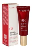 Kremy BB - Clarins, krem Bb Skin Detox Fluid 03 Dark 45 ml - miniaturka - grafika 1