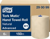 Ręczniki papierowe - Tork Tork Matic - Papierowy ręcznik w roli, H1, Advanced, odporny na rozdarcia, 2-warstwowy, 6 × 150 m - Naturalny - miniaturka - grafika 1