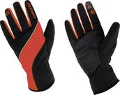 Rękawiczki rowerowe - Accent Rękawiczki ocieplane Accent Windstar czarno-czerwone S S - miniaturka - grafika 1