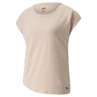 Koszulki sportowe damskie - Koszulka damska Puma  Studio Foundation Tee Rose Quartz XS - miniaturka - grafika 1