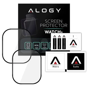 2x Elastyczne Szkło 3D Alogy Screen Protector Pro+ do Apple Watch Ultra 49mm Black - Akcesoria do smartwatchy - miniaturka - grafika 7