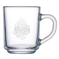 Kubki - Luminarc Kubek szklany hartowany Floral 250 ml - miniaturka - grafika 1