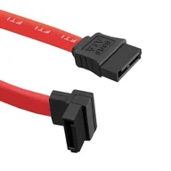 Kable komputerowe i do monitorów - Qoltec Kabel SATA S R/A 50cm 50470 - miniaturka - grafika 1