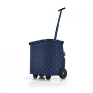 Torby i wózki na zakupy - wózek carrycruiser frame mixed dots red - miniaturka - grafika 1