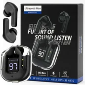 Słuchawki - Nedis A14_tds0859_Czarne douszne słuchawki BlackPods - miniaturka - grafika 1