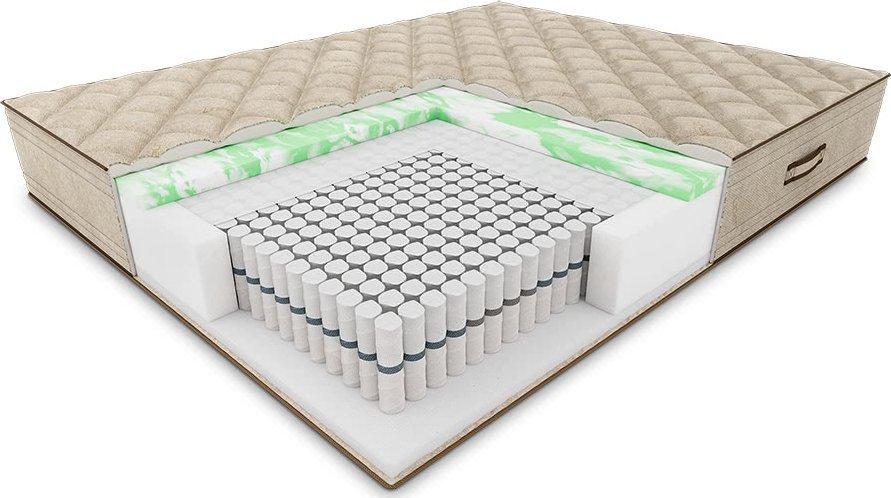 Hilding Materac Hilding Breva Linen 90x200x28