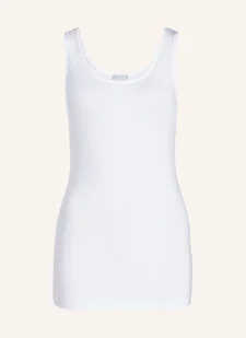 Hanro Top Soft Touch weiss - Koszulki i topy damskie - miniaturka - grafika 1